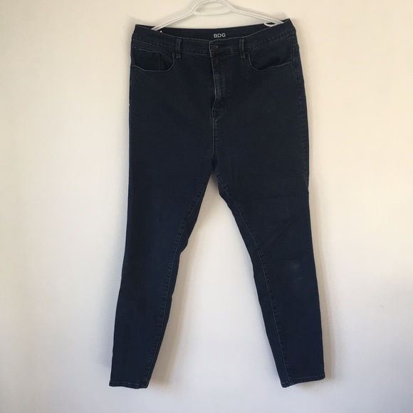 Urban Outfitters BDG Super High Rise Blue Jeans - Picture 2 of 4